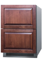 Accucold Commercially listed ENERGY STAR certified panel-ready 2-drawer all-refrigerator – ADRD24PNR - Angle