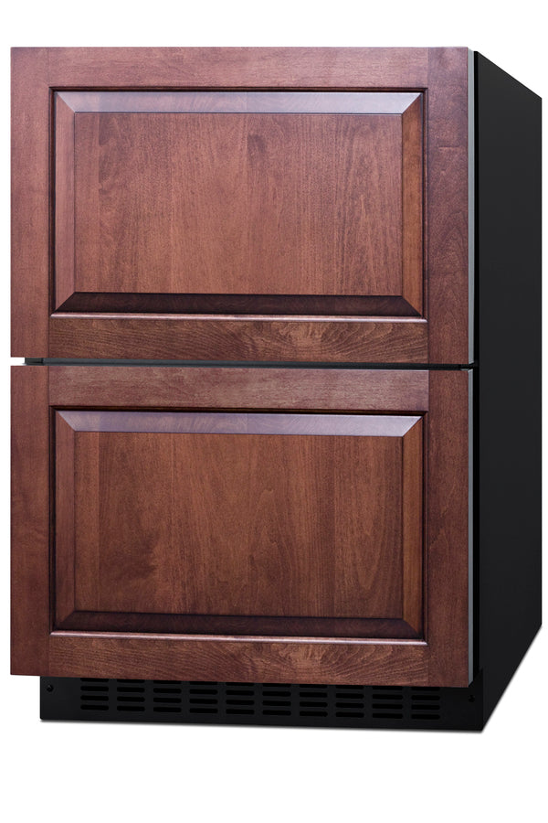 Accucold 24" wide outdoor ADA compliant 2-drawer all-refrigerator-freezer