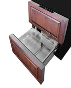 Accucold 24" wide outdoor ADA compliant 2-drawer all-refrigerator-freezer