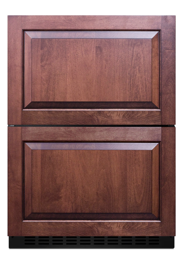 Accucold 24" wide outdoor ADA compliant 2-drawer all-refrigerator-freezer