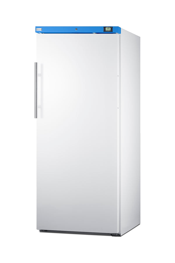 Upright 18 cu.ft. manual defrost commercial all-freezer with lock (Model AFM19W)