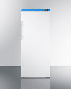 Upright 18 cu.ft. manual defrost commercial all-freezer with lock (Model AFM19W)