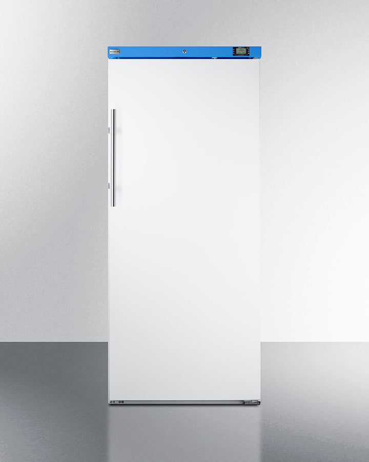 Upright 18 cu.ft. manual defrost commercial all-freezer with lock (Model AFM19W)