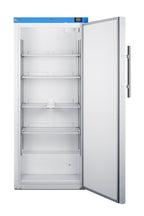 Upright 18 cu.ft. manual defrost commercial all-freezer with lock (Model AFM19W)