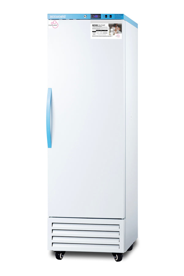 MOMCUBE upright frost-free all-freezer for breast milk storage (Model AFS14PVMC)