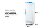 Accucold Performance Series upright frost-free Pharma-Vac all-freezer (Model AFS14PV)