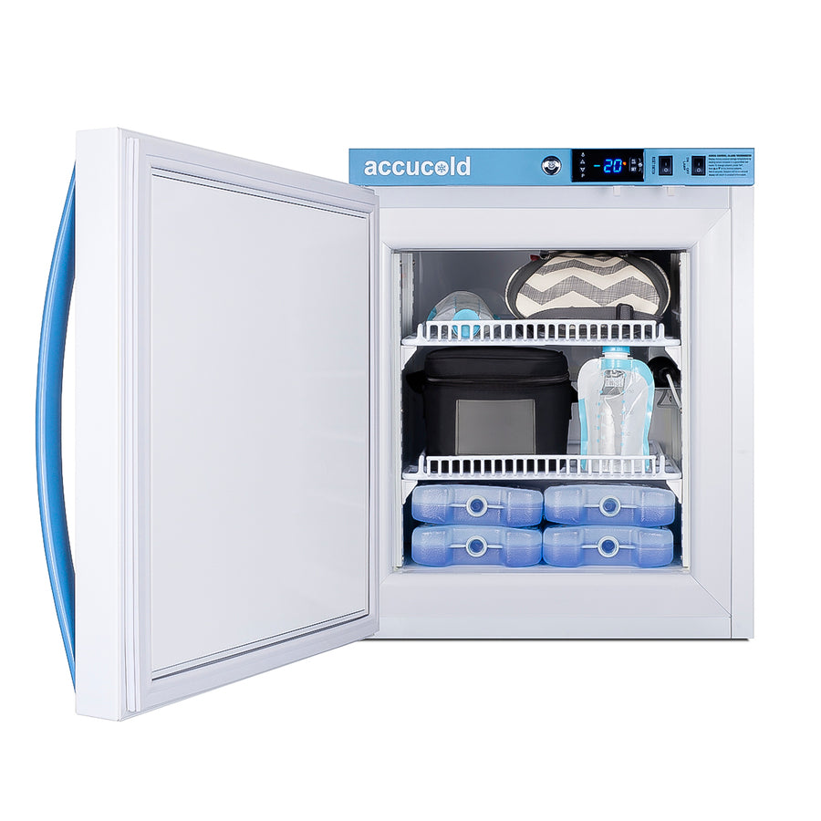 MOMCUBE countertop all-freezer for breast milk storage (Model AFZ1PVMCLHD) - Full