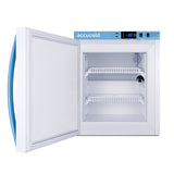 MOMCUBE countertop all-freezer for breast milk storage (Model AFZ1PVMCLHD) - Open