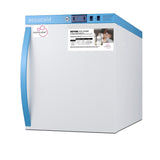 MOMCUBE countertop all-freezer for breast milk storage (Model AFZ1PVMC) - Angle