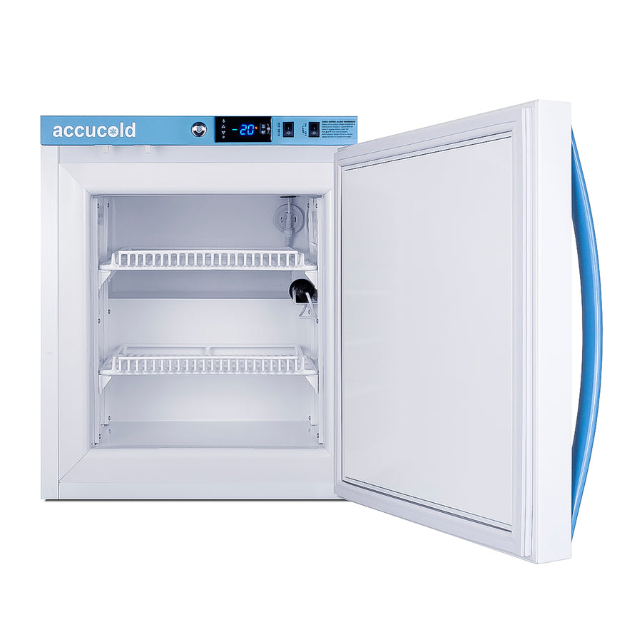 MOMCUBE countertop all-freezer for breast milk storage (Model AFZ1PVMC) Secondary image