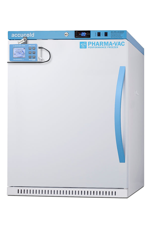 Performance Series Pharma-Vac all-freezer, Data Logger, ADA (Model AFZ5PVBIADADL2BLHD) - Angle