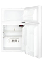 Accucold General purpose counter height 2-door refrigerator-freezer with digital, Left Hinge, ADA – AGP34RFADALHD - Open