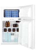 Accucold General purpose counter height 2-door refrigerator-freezer with digital, Left Hinge, ADA – AGP34RFLCALADALHD