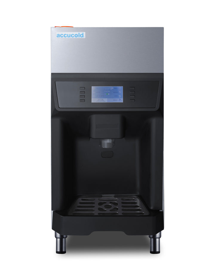 Accucold ENERGY STAR certified commercial ice + water dispenser with 220 lb – AIWD220 - Front
