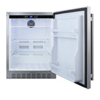 Built-in Undercounter Ada Compliant Outdoor All-refrigerator - Open