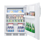Accucold 24" Wide Built-In Refrigerator-Freezer, ADA Compliant (Model AL650LWBI)