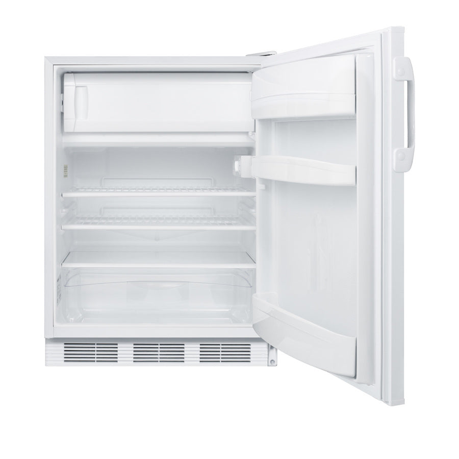 Accucold 24" Wide Built-In Refrigerator-Freezer, ADA Compliant (Model AL650LWBI)
