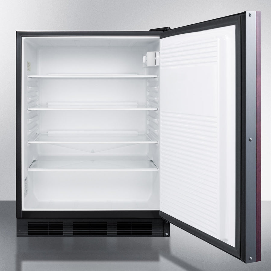 24" Wide Built-In All-Refrigerator, ADA Compliant (Panel Not Included) (Model AL752BKBIIF)
