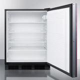24" Wide Built-In All-Refrigerator, ADA Compliant (Panel Not Included) (Model AL752BKBIIF)