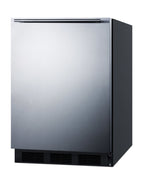 24" Wide All-Refrigerator, ADA Compliant (Model AL752BKSSHH)