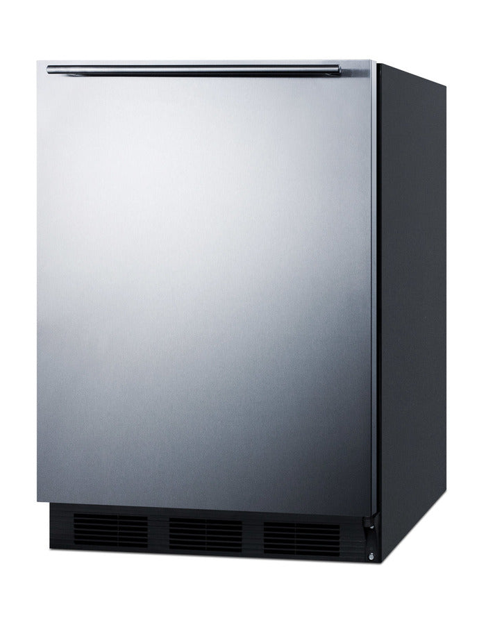 24" Wide All-Refrigerator, ADA Compliant (Model AL752BKSSHH)