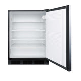 24" Wide All-Refrigerator, ADA Compliant (Model AL752BKSSHH)