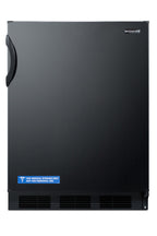 Accucold 24" Wide All-Refrigerator, ADA Compliant (Model AL752BK)