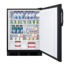 Accucold 24" Wide All-Refrigerator, ADA Compliant (Model AL752BK)