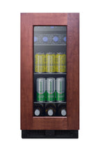 Accucold 15" wide ADA compliant built-in undercounter beverage center with panel-ready door (Model ALBV15PNR)
