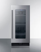 15" wide ADA compliant built-in undercounter beverage center (Model ALBV15CSSLHD)