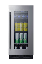 15" wide ADA compliant built-in undercounter beverage center (Model ALBV15CSSLHD)