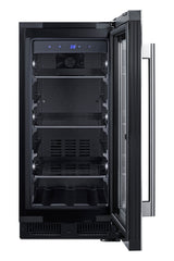Accucold 15" wide ADA compliant built-in undercounter beverage center (Model ALBV15CSS)