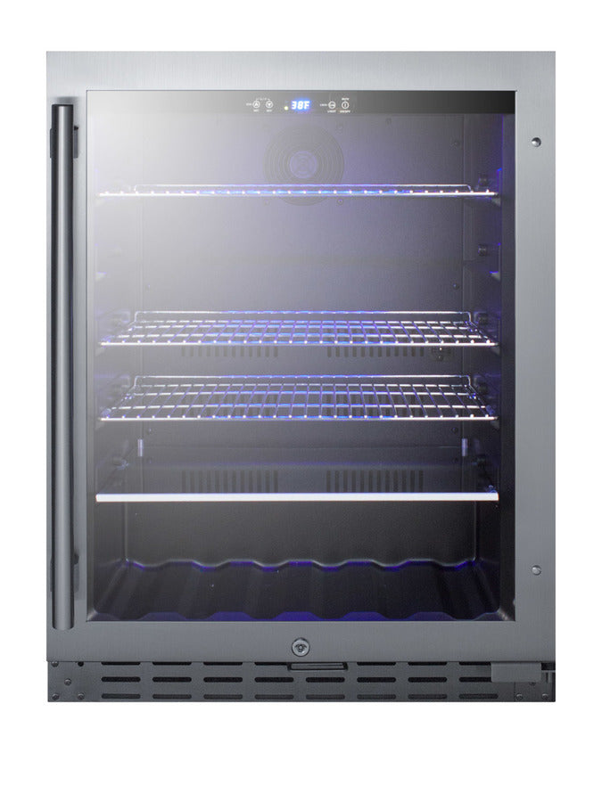 24" wide ADA compliant residential/commercial beverage center (Model ALBV2466CSSLHD)