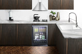 24" wide ADA compliant residential/commercial beverage center (Model ALBV2466CSSLHD)