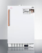 Accucold Built-in MOMCUBE® residential all-freezer in white with antimicrobial, Left Hinge – ALFZ36LMCTBCLHD