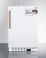 Accucold Built-in MOMCUBE® residential all-freezer in white with antimicrobial, Left Hinge – ALFZ36LMCTBCLHD