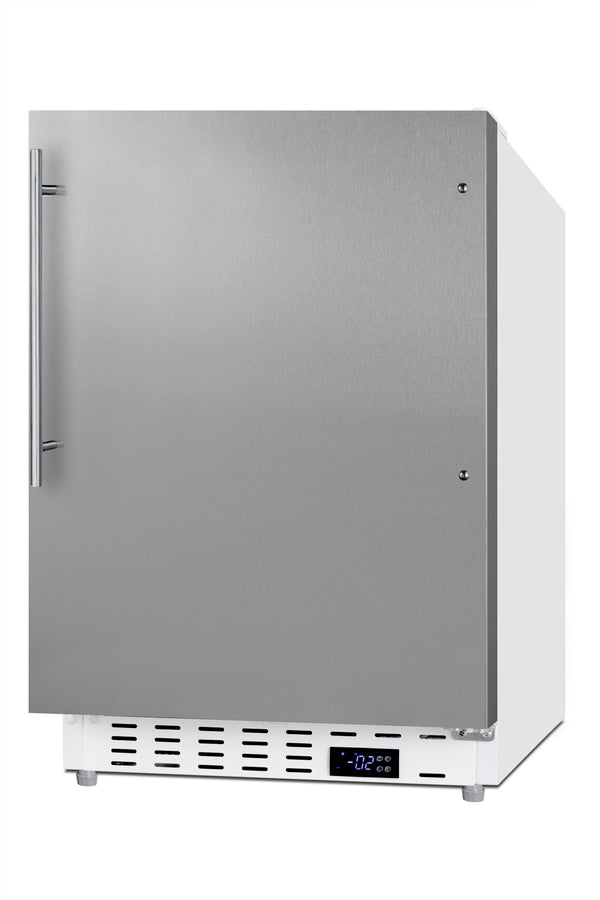 Accucold Built-in undercounter ADA compliant residential all-freezer in white – ALFZ36SSHV