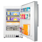 Accucold Built-in undercounter ADA compliant residential all-freezer in white – ALFZ36SSHV