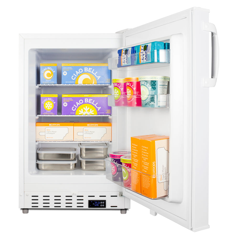 20" Wide Built-In All-Freezer, ADA Compliant