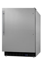 ADA compliant built-in or freestanding 20" wide manual defrost all-freezer for residential use (Model ALFZ37BCSSHVLHD)