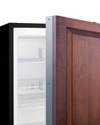 Accucold ADA compliant built-in or freestanding 20" wide manual defrost all-freezer for residential use (Model ALFZ37BIFLHD)
