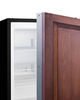 Accucold ADA compliant built-in or freestanding 20" wide manual defrost all-freezer for residential use (Model ALFZ37BIFLHD)