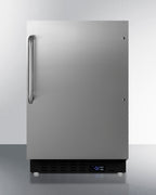 ADA compliant built-in or freestanding 20" wide manual defrost all-freezer for residential use (Model ALFZ37BSSTB)