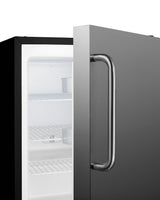 ADA compliant built-in or freestanding 20" wide manual defrost all-freezer for residential use (Model ALFZ37BSSTB)