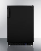 ADA compliant built-in or freestanding 20" wide manual defrost all-freezer for residential use (Model ALFZ37B)