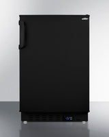 ADA compliant built-in or freestanding 20" wide manual defrost all-freezer for residential use (Model ALFZ37B)