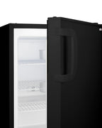 ADA compliant built-in or freestanding 20" wide manual defrost all-freezer for residential use (Model ALFZ37BLHD)
