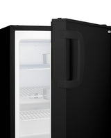 ADA compliant built-in or freestanding 20" wide manual defrost all-freezer for residential use (Model ALFZ37BLHD)
