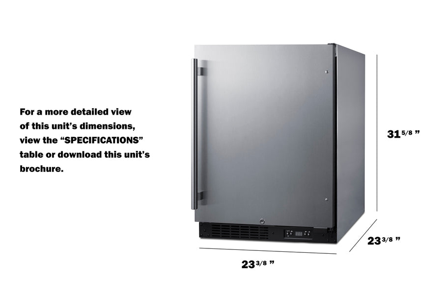Frost-free built-in freezer (Model ALFZ51CSSLHD)