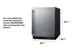 Frost-free built-in freezer (Model ALFZ51LHD)